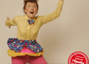 Affiche cabaret burlesque : "ni coconne,ni bobonne"