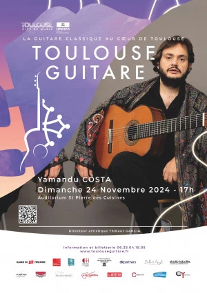 Affiche Yamandu COSTA - Musique du monde sur guitare à 7 cordes