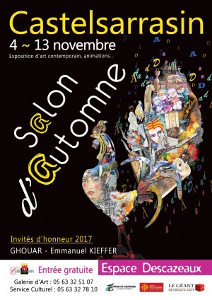 Affiche 27ème Salon d'automne de Castelsarrasin