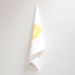 8 mois à Toulouse - impression jet d'encre papier tissu 50 x 170 cm 2022 - Ekaterina Bunits 