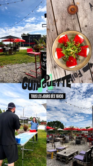 Affiche LA GUINGUETTE PAR LA BIÈROTHÈQUE - MURET