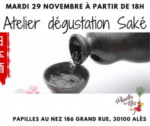 Affiche Le Japon s'invite en terre cévenole : Dégustation de saké et dédicace