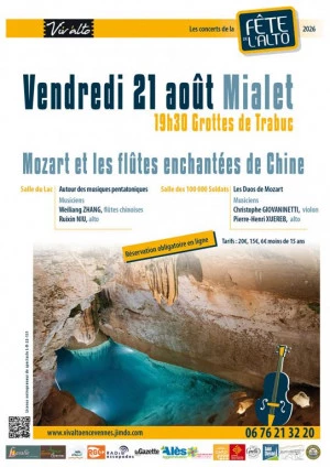 Affiche Les flûtes enchantées de Chine