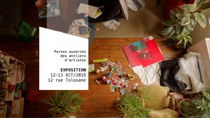 Affiche Exposition de dessins et de peintures