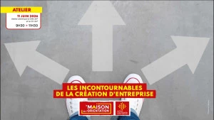 Affiche Les incontournables de la création d'entreprise