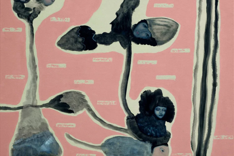 Plop - huile sur toile 81 x 100 cm - Joseph Lazaro 