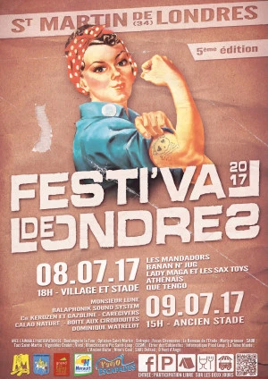 Affiche Festi'Val de Londres