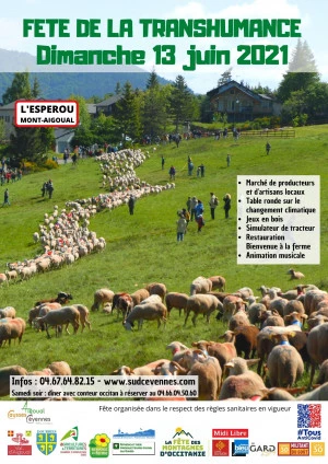 Affiche Fête de la transhumance