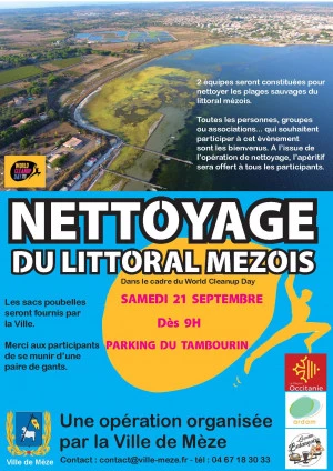 Affiche Nettoyage du littoral mézois