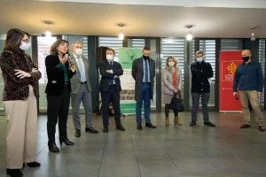 L'association a invité les élus à visiter son laboratoire de production de 300 m² au Grand Marché-MIN de Toulouse