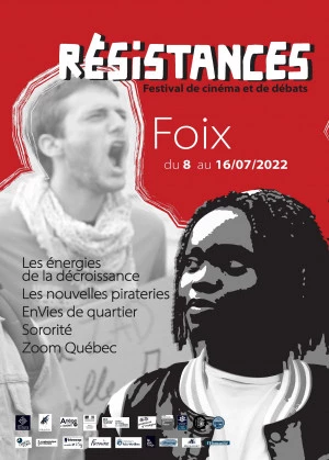 Affiche 26e édition du festival international de films Résistances