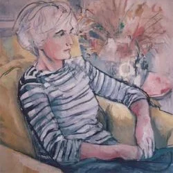 Portrait de Frances - Huile
