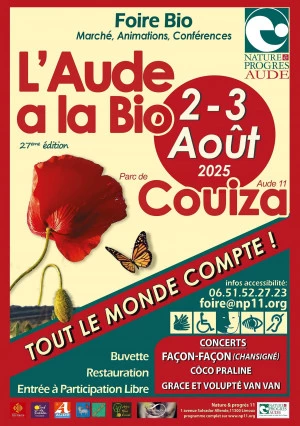 Affiche Aude a la Bio
