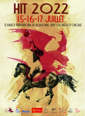 Affiche HIT 2022 - Tournoi International de Horse-Ball 