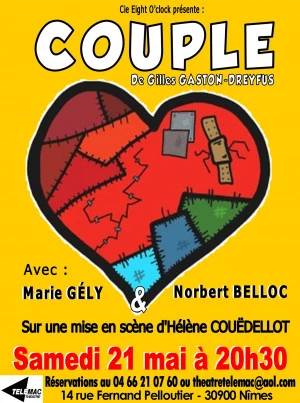 Affiche COUPLE de Gilles GASTON-DREYFUS 