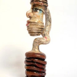 En Face - Céramique émaillée