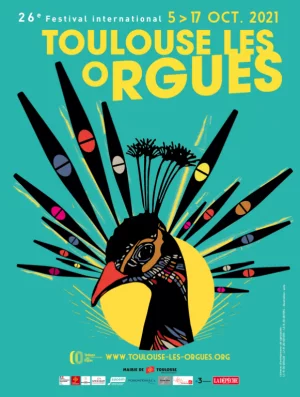 Affiche 26e Festival international Toulouse les Orgues