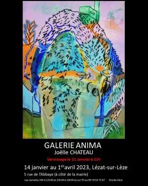 Affiche Exposition Galerie Anima