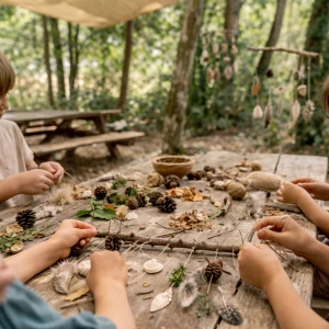 Affiche Ateliers créatifs - Mobile Nature !