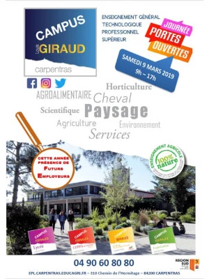 Affiche Journée Portes Ouvertes 