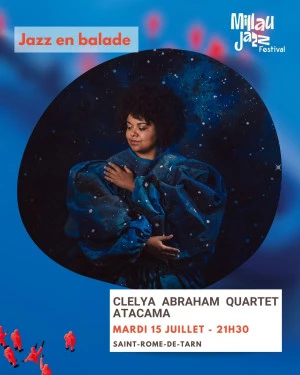 Affiche Millau Jazz Festival - Clélya Abraham Quartet