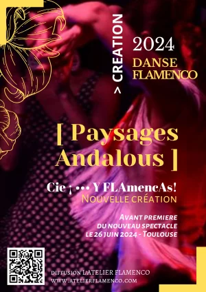Affiche Spectacle danse Flamenco