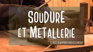 Affiche Stage soudure & métallerie