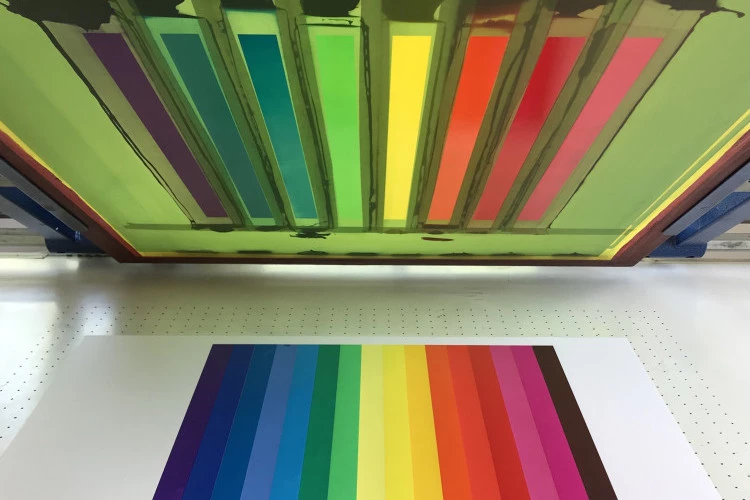 Nuancier sérigraphie