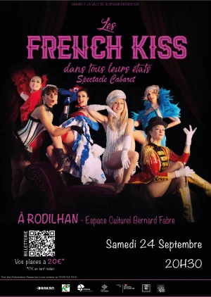 Affiche Cabaret show avec les French Kiss