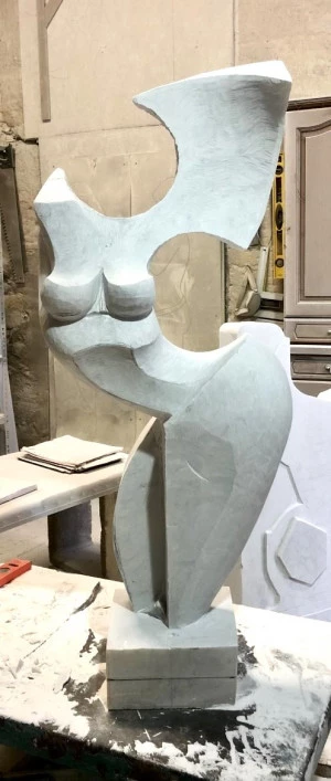 Affiche 3 éme symposium de sculptures 26 éme salon d'art