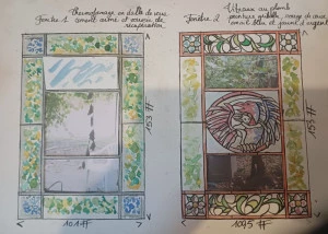 Affiche Stage de vitrail