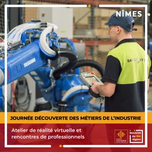 Affiche Journée découverte des métiers de l'industrie