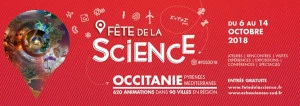 Affiche Fête de la Science en Occitanie 