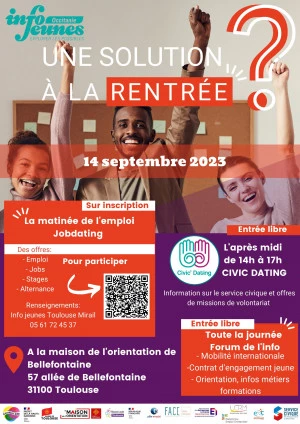 Affiche Une solution à la rentrée ?