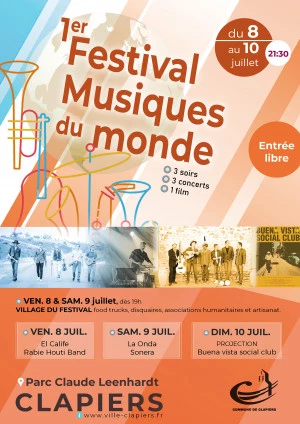 Affiche Festival Musiques du Monde