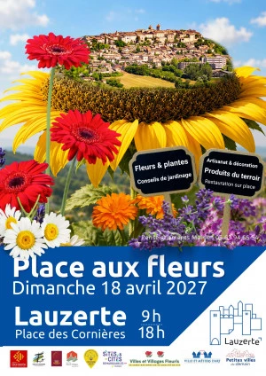 Affiche Place aux Fleurs - dimanche 18 avril 2027