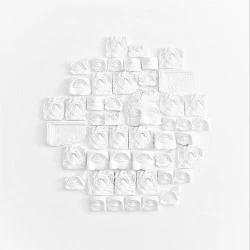 "ET CAETERA" 2003-2005 (Hommage à Phidias) - 49 Fragments - Plâtre 100x100 cm.
