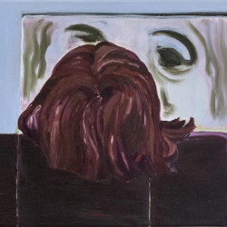 Ne rien faire et regarder la peinture - Huile sur toile - Adagp 