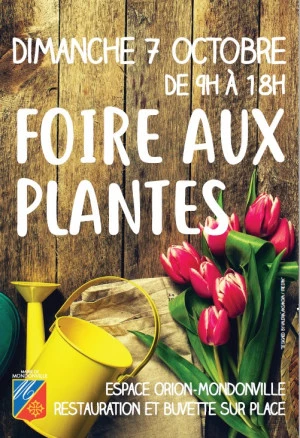 Affiche Foire aux plantes de Mondonville