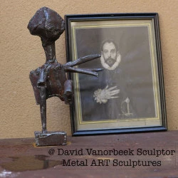 Dancing Girl - Métal Soudé, °2019 - David Vanorbeek Sculpteur 