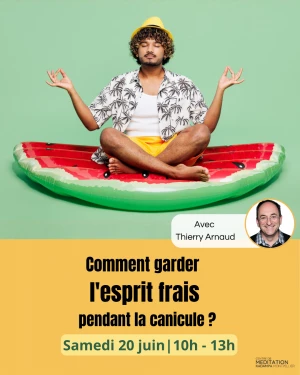 Affiche Comment garder l'esprit frais pendant la canicule