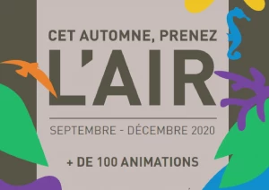 Affiche [Prenez l'air] - Sorties nature de septembre à décembre 2020 ! - CPIE Bassin de Thau 