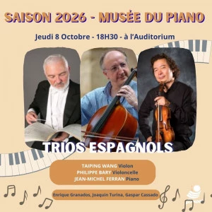 Affiche Saison Musicale à L'auditorium 2026