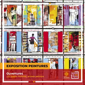 Affiche Exposition "Ouvertures"