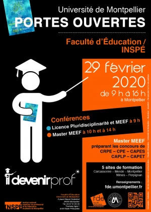 Affiche Journée Portes Ouvertes