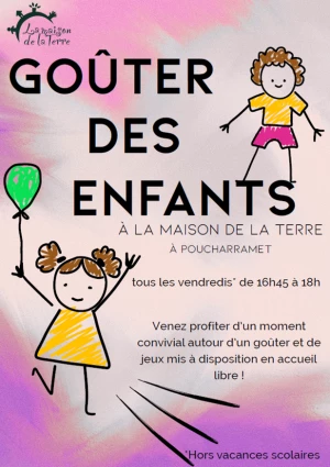 Affiche Le goûter des Enfants
