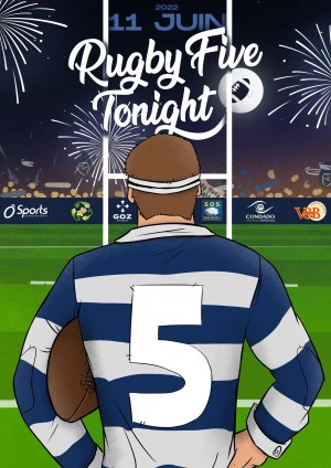 Affiche Rugby Five Tonight 5 ème édition