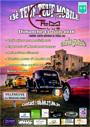 Affiche 13è TEUF TEUF MOBILE