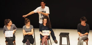 Affiche By heart - Tiago Rodrigues / Teatro Nacional D. Maria II