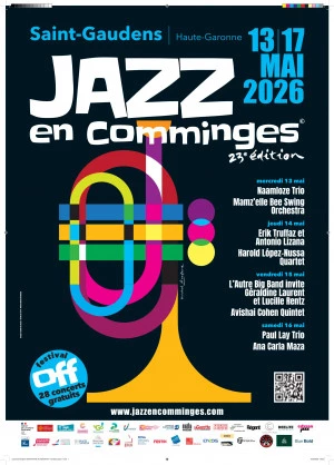 Affiche Jazz en Comminges 2026
